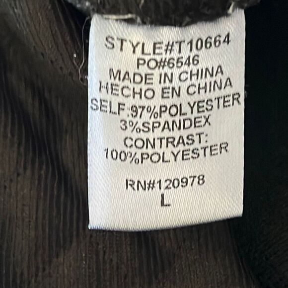 Entro Corbet Style Quilted 1/4 Button Down Pullover Sweatshirt Sz. L - Picture 6 of 8